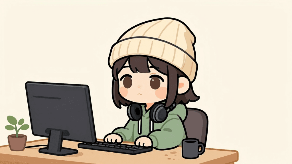 The Overworked Chibi Developer cover